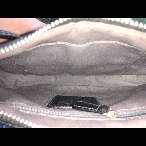 Authentic small Coach bag black - Picture 7 of 8